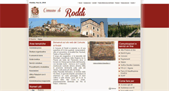Desktop Screenshot of comune.roddi.cn.it